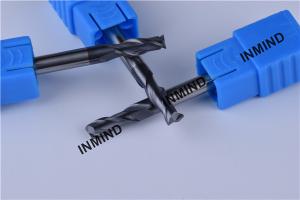 China 0.4 UM Grain Size Miniature Carbide End Mills For End Mill Machine factory