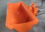 High Efficiency Hitachi ZX120 Excavator Tilt Bucket With Bolted Cutting Edge