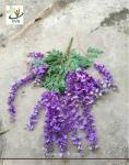 UVG wedding planner artificial flower arrangements purple wisteria blossoms fake