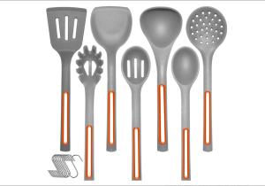 China Kitchen Utensils Silicone Kitchen Utensil Sets Cooking Spoon Dishwasher Safe factory