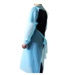 Colored Sustainable Plastic Kitchen Apron Polyethylene Disposable CPE Long