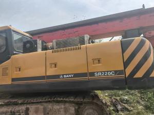 China SANY SR200 Crawler Type Rotary Drilling Pilling Rig | Max. Rotary Drilling Depth 50 Meters factory