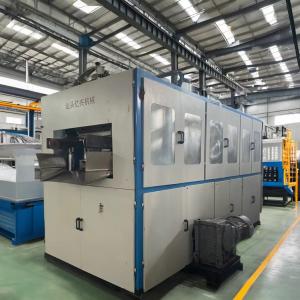 China HMI Operation Plastic Thermoforming Machine Motor Power 11kw Disposable Cup Making Machine factory