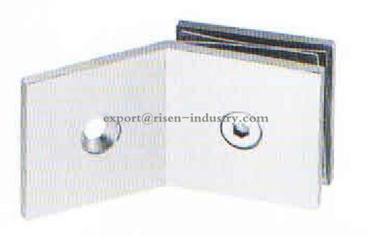 Glass partiting brace RS1829, 135 degree, single, material stainless steel
