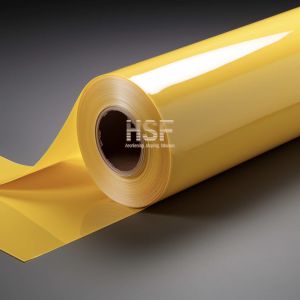 China 60uM Opaque Yellow Cast Polypropylene Silicone Coated Release Film on sale