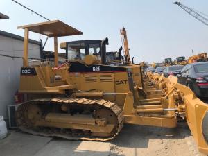 China Original Japan Used CAT D3C Bulldozer For Sale/Second hand Caterpillar D3C Bulldozer with 6 way blade factory