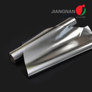 China Aluminum Foil 0.4mm Fabric Fiberglass Insulation Cover 18 Micron factory