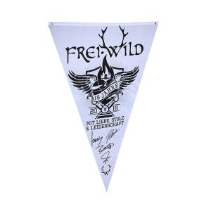 China Flying Sublimation Custom Felt Flags Waterproof 12x18 Inch factory