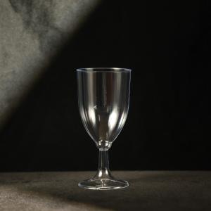 China 7OZ Disposable Plastic Goblet Cup PS Plastic Cups For Cold Drink FDA / SGS Certified factory