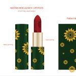 High quality velvet matte lipstick with sunflower seed oil for private label OEM