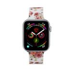Custom Printed 38mm 40mm 42mm Silicone Watch Strap Intelligent Portable