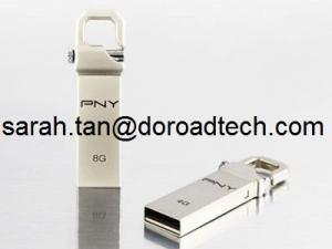 China Real Capacity Metal Hook USB Memory Sticks factory