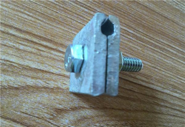 Durable Power Line Fittings One Bolt Suspension Guy Clamp Parallel Cable Strand