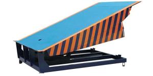 China Heavy Duty Workshop Automatic Dock Plate Dock Door Levelers 25000-40000LBS Safe Design For Capacity Dock Operations factory