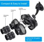 Rotatable Double Head Hygger 24W Aquarium Wave Maker