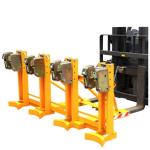 Single Rim Grip Drum Grab Forklift Attachment Oil Barrel Lifting Equipment
