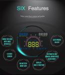 Ouchuangbo 5.8 inch hud head up diplay with OBD2 Interface Plug & Play ES350