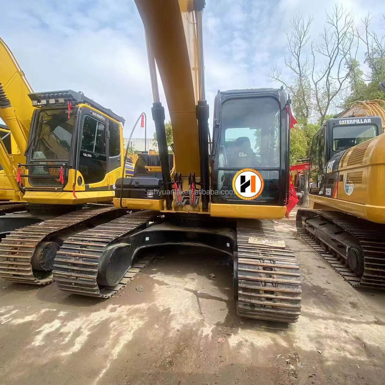 Second Hand CAT323 Excavator with Original Hydraulic Cylinder and Soft Steel Design