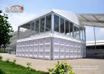 Solid ABS Wall 10 By 10m Double Decker Tent With PVC Roof Cover For Event