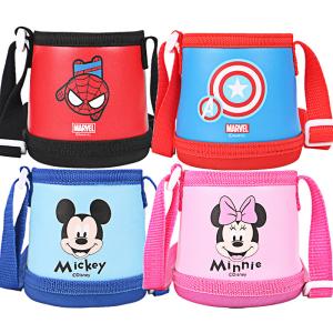 China Machine Washable Kids Neoprene Water Bottle Sleeve With Strap factory