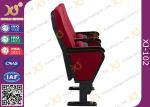 VIP Public Foldable Movie Theater Stadium Seating Chairs With Writing Pad