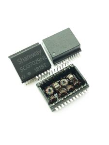 China 23mm Length 74080 24w SMPS Flyback Transformer Mn-Zn Core factory