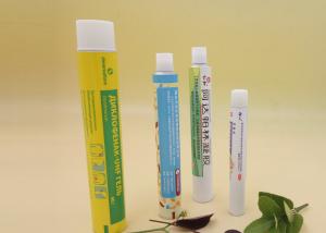China Aluminum Collapsible Squeeze Tubes For Cosmetics Screw Cap Colorful Printing factory