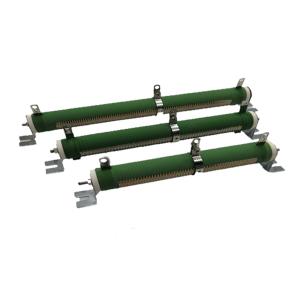 China Adjustable Tubular Power Wirewound Resistors Silicone Coated factory