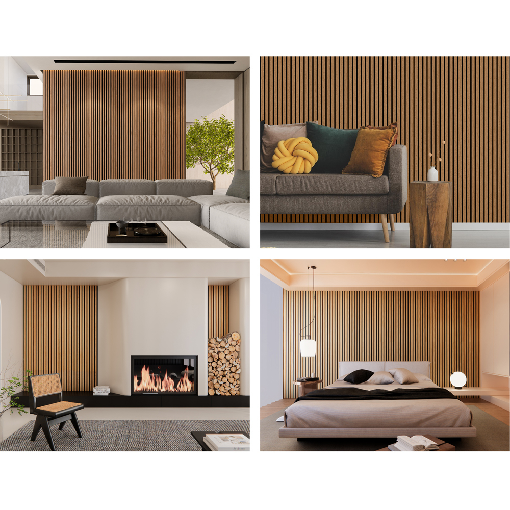 Custom E-commerce Acoustic Panel Decorative Sound Absorbing Wall Panel for Interior Wall Projects