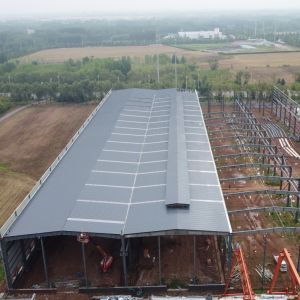 Prefabricated Steel Aircraft Hangar with Q235B Q355B Steel
