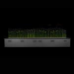 60 Inch 1500mm Insert Water Vapor Steam Fireplace With Crystal Decoration