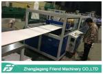 900mm Width WPC Board Production Line With PVC Resin Material Easy Operation