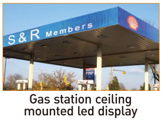 Front Maintenance LED Display with Outdoor Lens and SMD P10 LED Module for