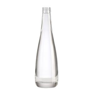 China Customized Logo Clear 70cl Glass Bottle for Pisco Hot Stamping and Rubber Included factory