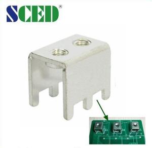China Terminal Metal Parts Terminal Block Accessories Screw M4 Brass Terminal For PCB factory