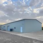 Industrial Steel Structure Warehouse Construction , Prefab Metal Warehouse