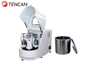 China 12L Durable Semi - Circle Planetary Mill Machine in Nano Powder Milling factory