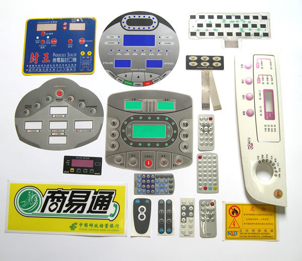 China Control Feel Smooth PCB Metal Dome Membrane Switch Panel For banking use factory