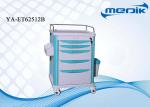 ABS Plastic Medical Trolleys , Hospital Drug Transfer Trolley