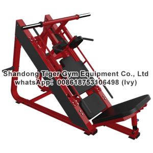 China Strength Fitness Equipment / plate loaded gym fitness equipment / Degree Leg Press/Hack Slide factory