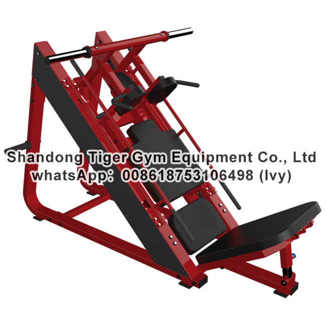 Strength Fitness Equipment / plate loaded gym fitness equipment / Degree Leg Press/Hack Slide