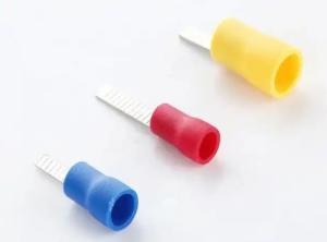 China DBV Insert Type Plating Tin Insulated Blade Crimped Lug Cable Crimp Connectors factory