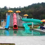 Indoor / Outdoor Custom Water Slides Games For Kids / Family Holiday Resort
