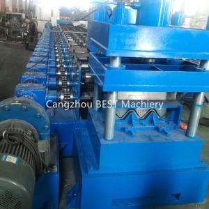 China Highway Road Barrier 16.5kw 10m/Min Purlin Roll forming Machine factory