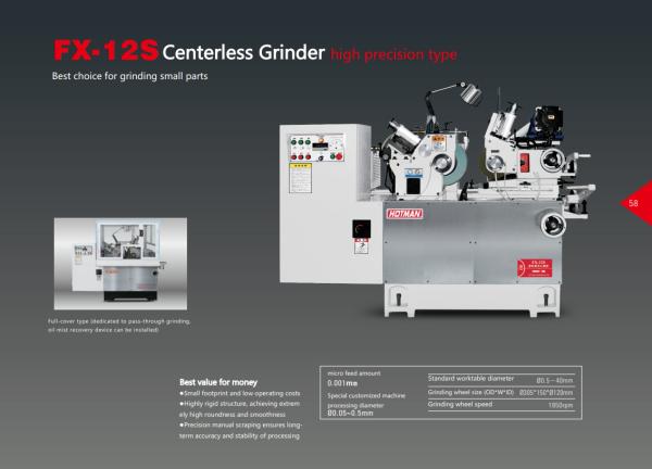 Main Shaft Surface Hardness of HRC-62° Above High Precision Grinding Machine