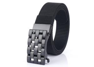China Prong Auto Buckle Mens Elastic Stretch Belts Brown Camel Grey factory