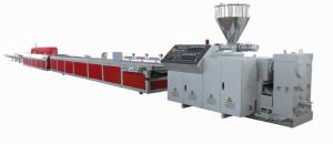 China Co Extrusion / Embossing WPC Production Line Corrosion / Aging Resistance factory