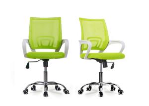 China Fixed Armrest Mesh Fabric 22.6 Pounds Office Swivel Chair factory