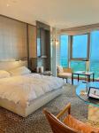 Luxury Hotel Bedroom Furniture King Size Solid Ash Bed Customized