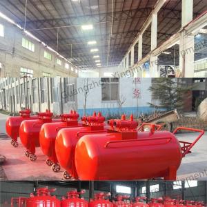 China Single Item Foam Fire Extinguishing System With Carbon Steel Tank factory